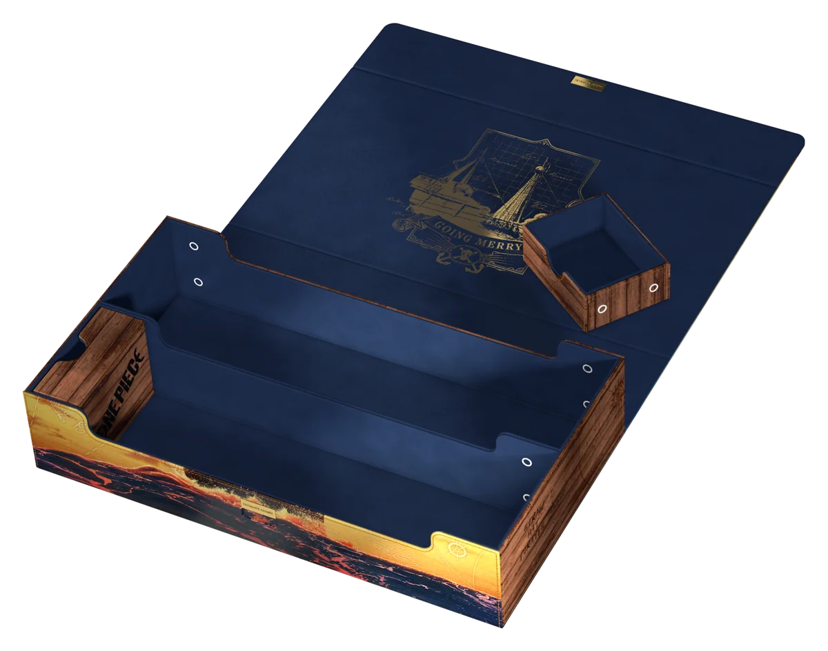 Ultimate Guard: Omnihive 1000+ Xenoskin One Piece box, storage, drawer, holz, blau