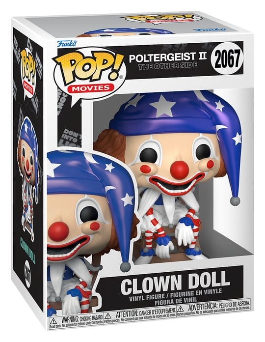 clown doll, vinyl figure, funko pop, the other side, clown doll