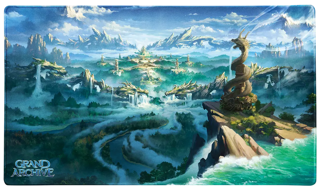 Dragon Shield: Playmat Grand Archive Baidi, Oathsworn Palace + Tube Dragon Shield: Playmat Grand Archive Baidi, Oathsworn Palace + Tube