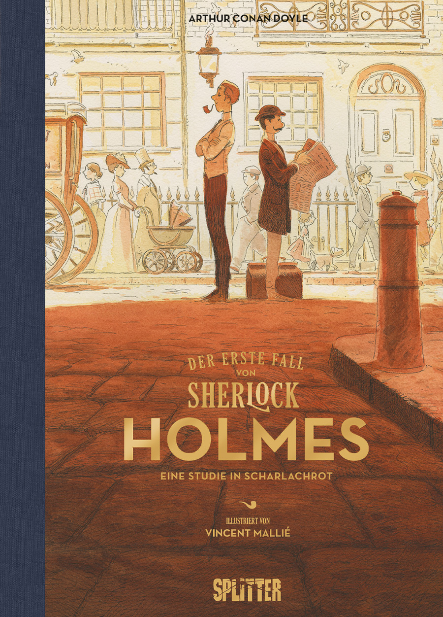 Sherlock Holmes: Eine Studie in Scharlachrot Illustrierter Roman Sherlock Holmes: Eine Studie in Scharlachrot Illustrierter Roman