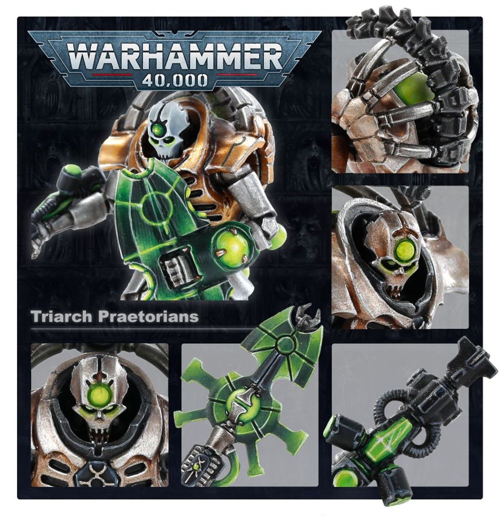 Warhammer 40K: Necrons - Triarch Prätorianer