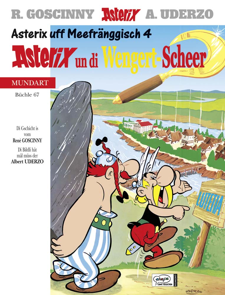 Asterix Mundart Bd.67: Unterfränkisch IV - Asterix un di Wengerts-Sscheer 