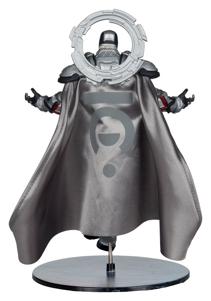 Marvel Rivals Collection: Statue Magneto 20cm Roboterfigur, Actionfigur, Kostümcape, Metallisch, Plattformständer