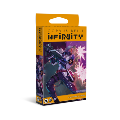 Infinity: Aleph - Thamyris the Aoidos Infinity, Brettspiel, Miniatur, Science-Fiction, Artwork