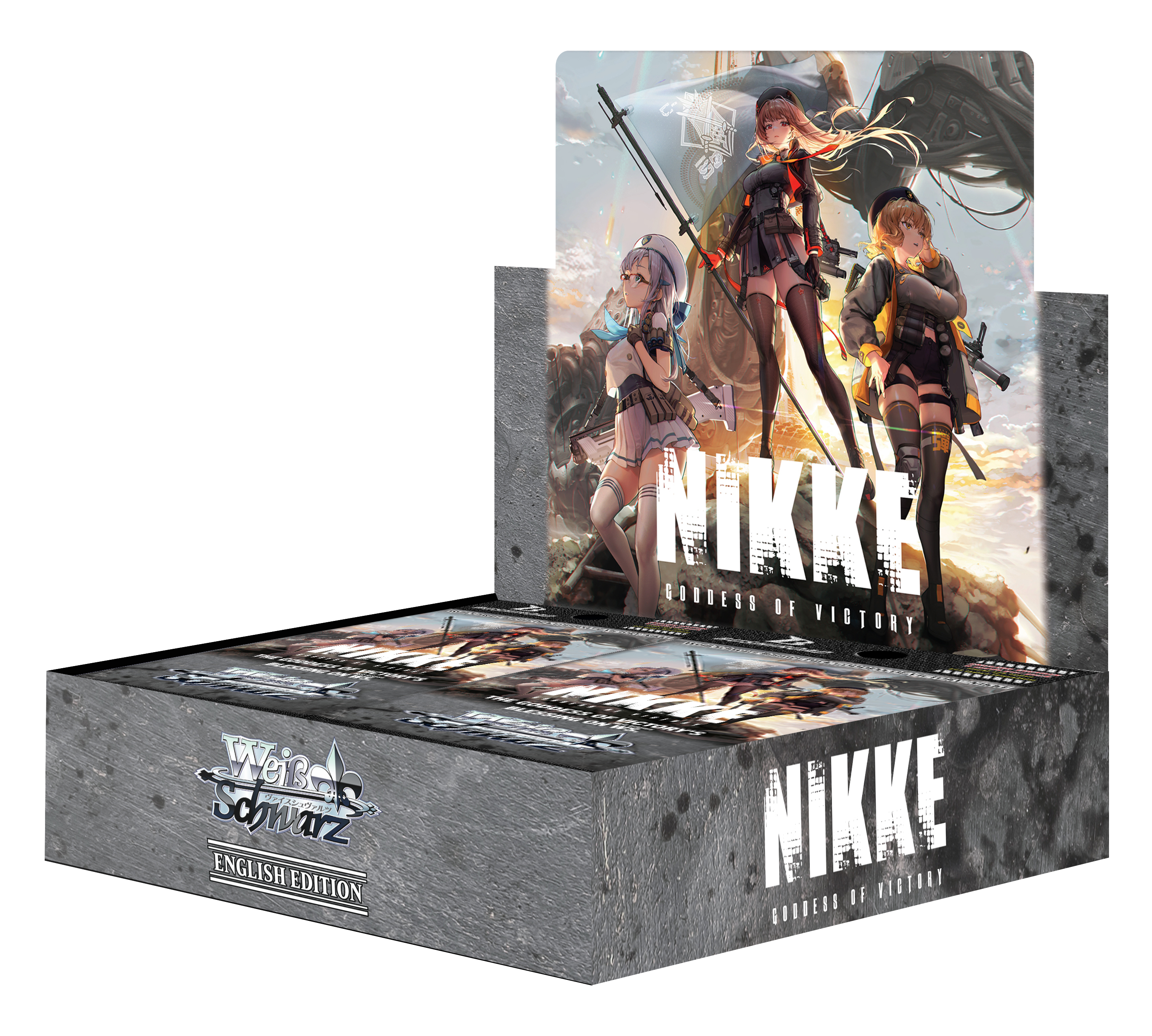 Weiß Schwarz CCG: Goddess Of Victory - Nikke Booster Display (12) Weiß Schwarz CCG: Goddess Of Victory - Nikke Booster Display (12)