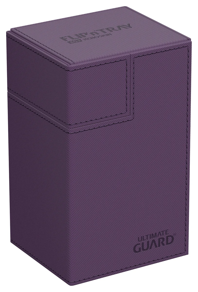 Ultimate Guard: Deckbox Flip'n'Tray 80+ Xenoskin Monolor Violett Ultimate Guard: Deckbox Flip'n'Tray 80+ Xenoskin Monolor Violett