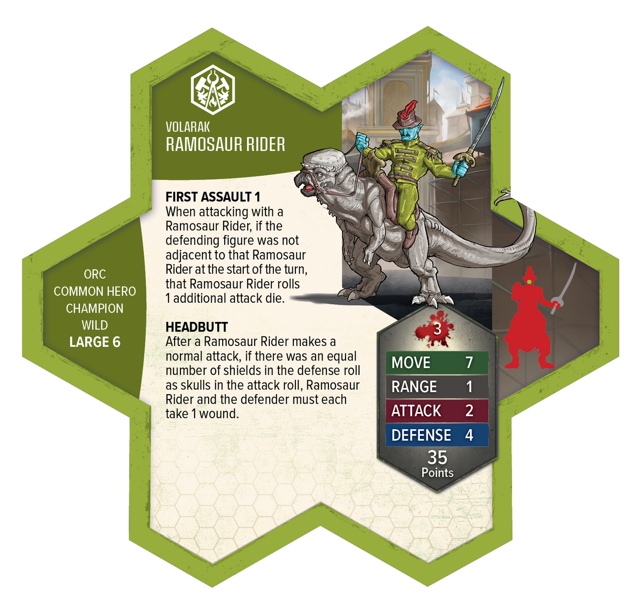 Heroscape: Chain Gruts and Ramosaur Rider Army Expansion Heroscape: Chain Gruts and Ramosaur Rider Army Expansion