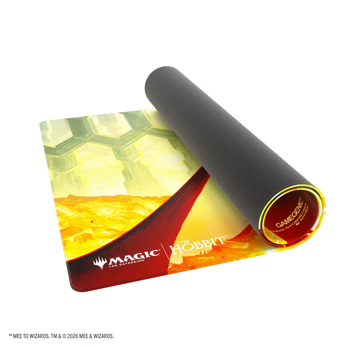 Gamegenic: Magic The Hobbit Shiny Playmat - Smaug the Golden playmat, kartenspiel, magie sammlung, der hobbit, gaming zubehör