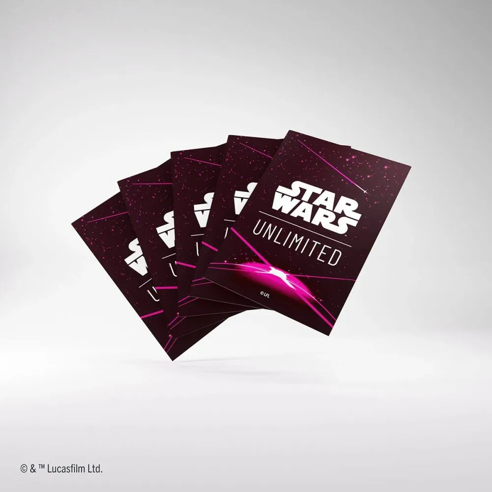 Star Wars Unlimited CCG: Supply - Art Sleeves Pink Star Wars Unlimited CCG: Supply - Art Sleeves Pink