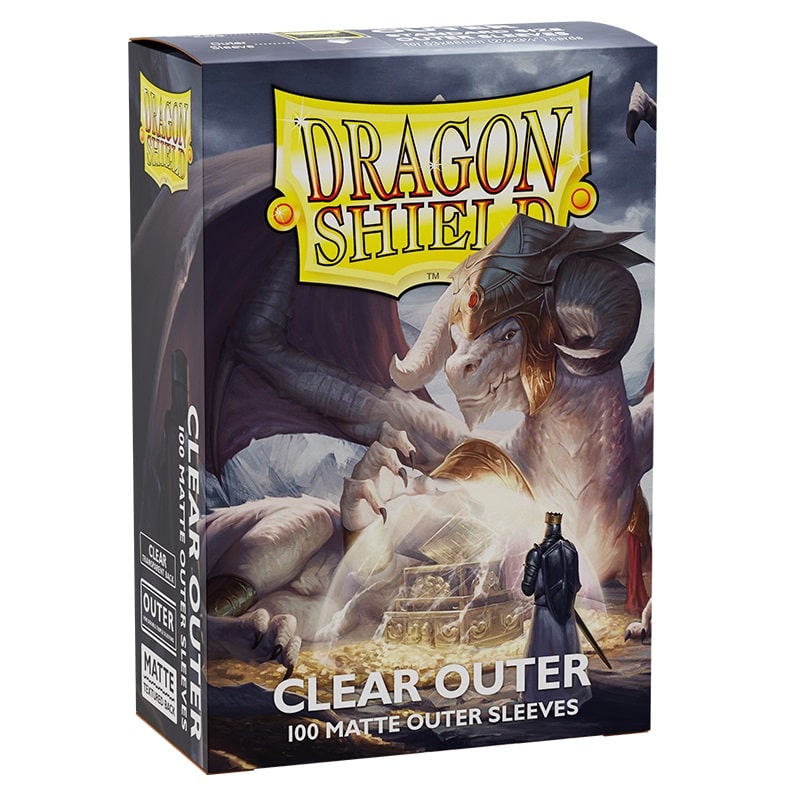 Dragon Shield: Outer Sleeves Standard Clear (100)