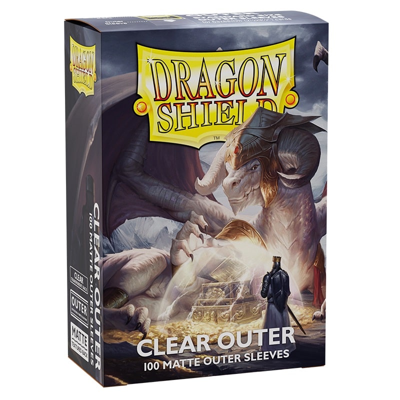Dragon Shield: Outer Sleeves Standard Clear (100) Dragon Shield: Outer Sleeves Standard Clear (100)