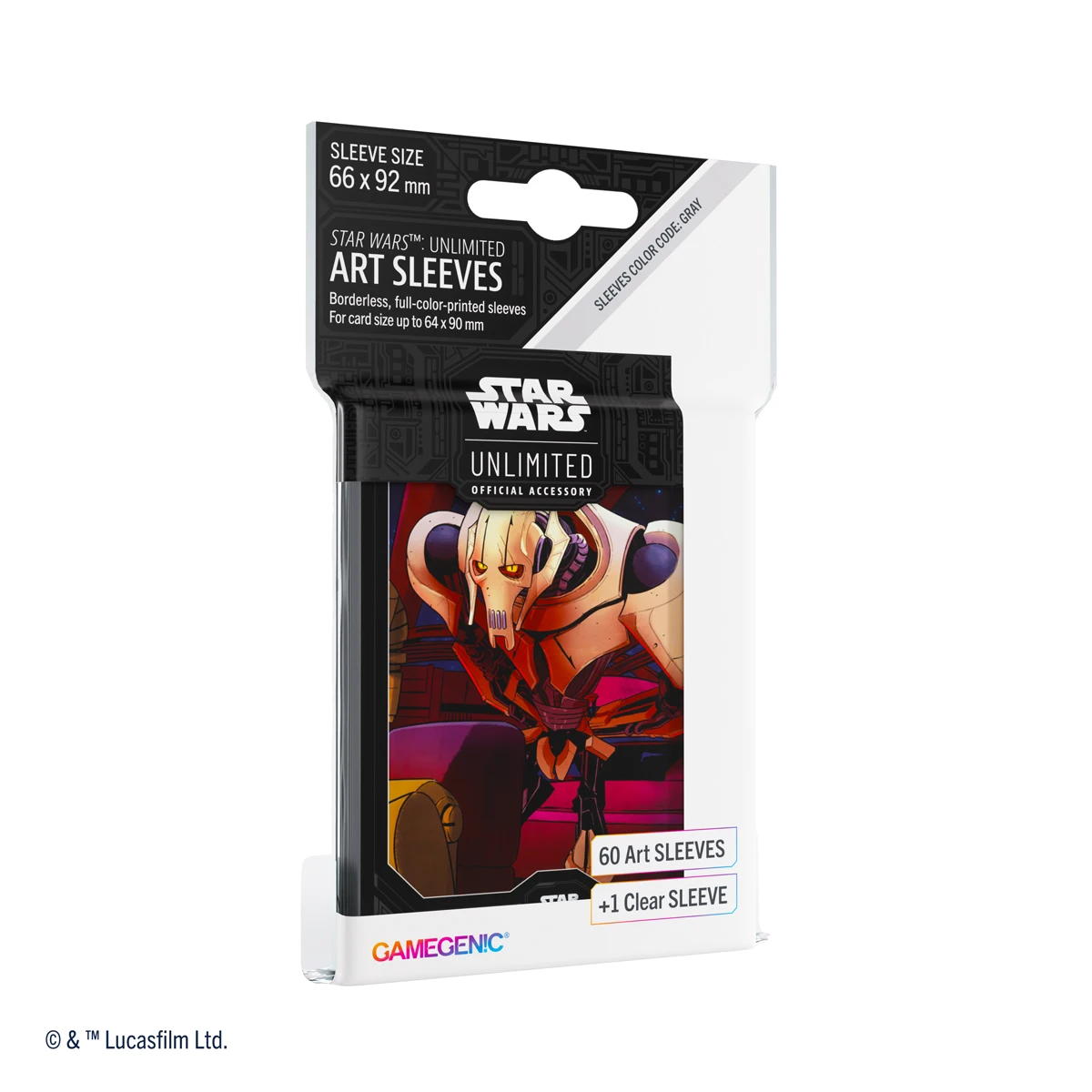 Star Wars Unlimited CCG: Supply - Art Sleeves General Grievous Star Wars Unlimited CCG: Supply - Art Sleeves General Grievous