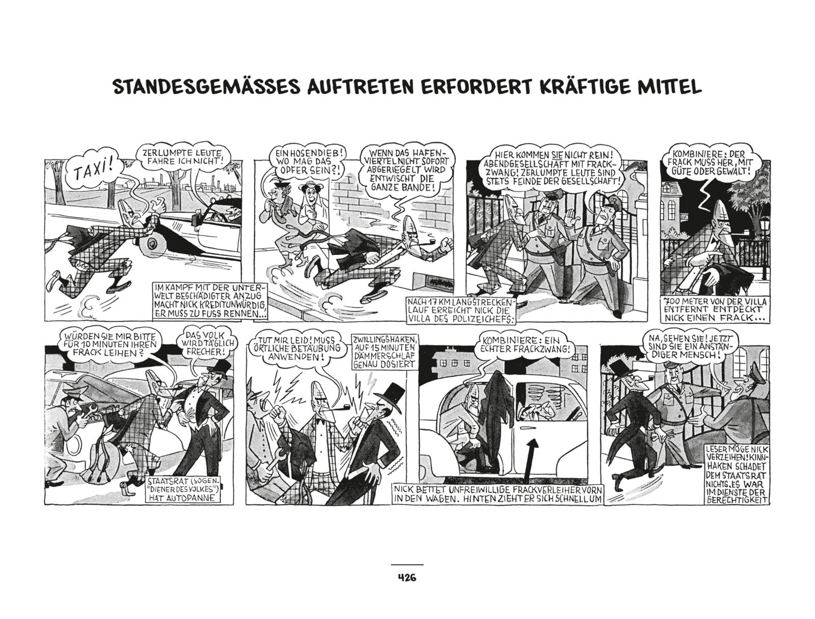 Bibliothek der Comic-Klassiker: Nick Knatterton 