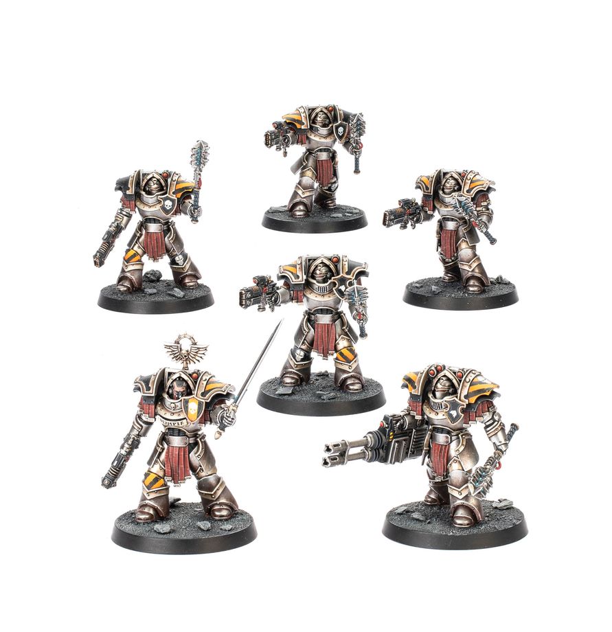 Horus Heresy: Legiones Astartes - Cataphractii Terminators with Power Mauls Spielzeug, Figur