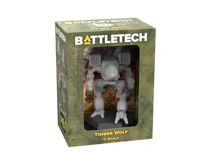 Kampfrobot, Timber Wolf, C-Scale, Mecha, Modellfigur