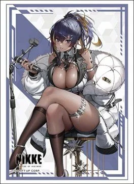 Bushiroad: Sleeves Collection HG Vol.5200 Nikke - Goddess of Victory "Noise Classic Diva" (75) anime, weiblich, rock, stiefel, mikrofon