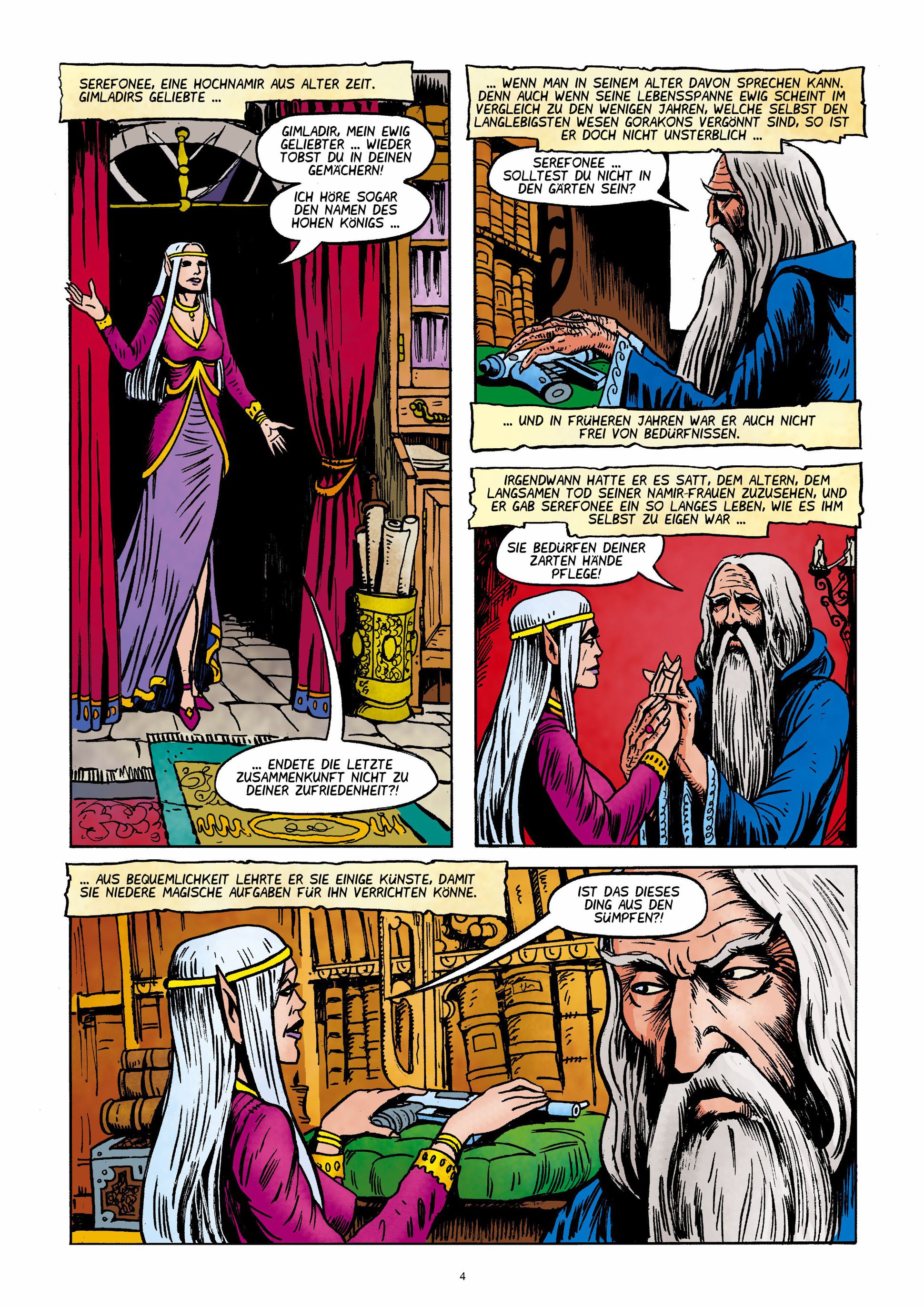 Figure, Gown, Castle, Wizard, Beard