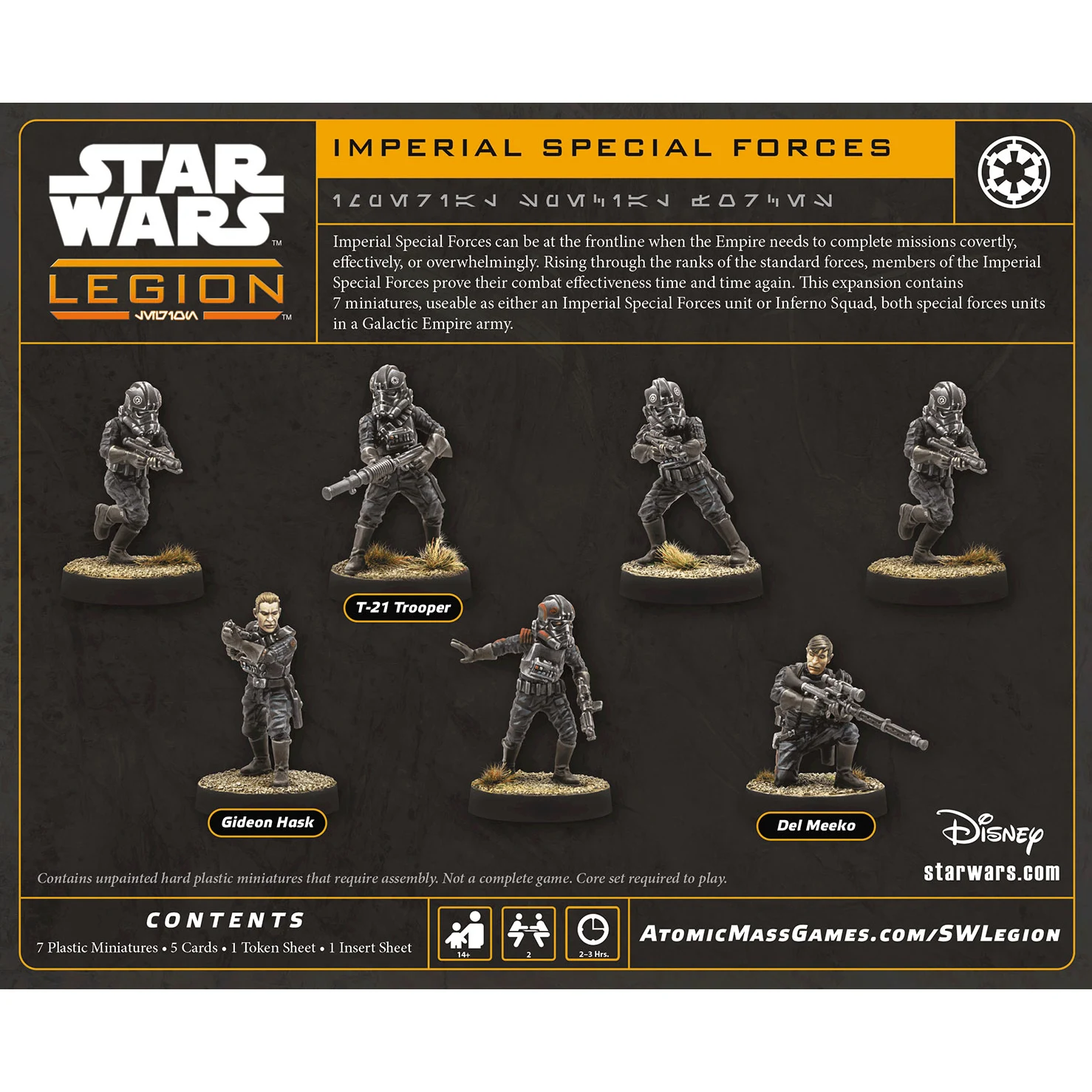 Star Wars: Legion - Imperial Special Forces Star Wars: Legion - Imperial Special Forces