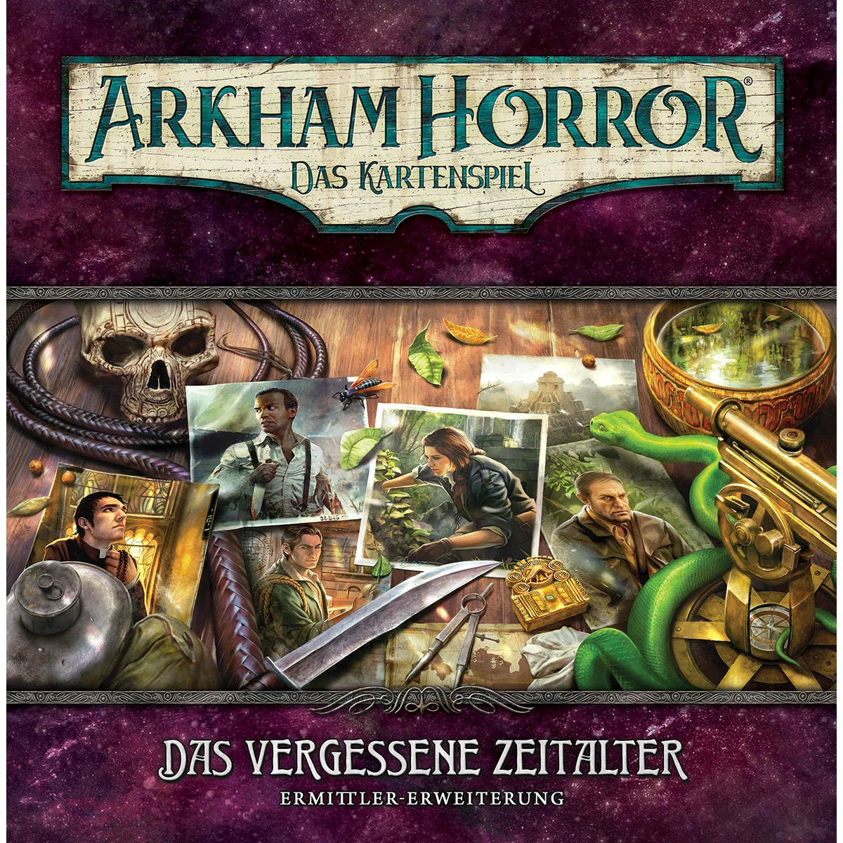 Arkham Horror LCG dt.: Das vergessene Zeitalter Ermittler-Erweiterung