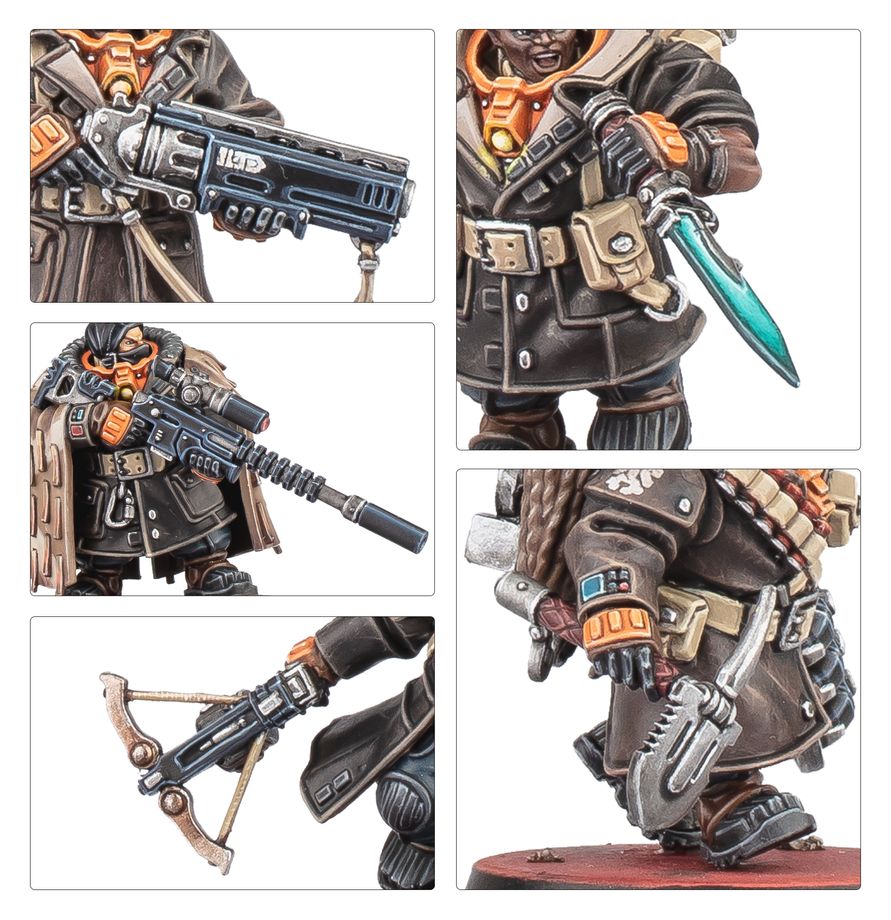 Waffenfigur, Miniatur, Krieger, Lanzenbogen, Schnellfeuergewehr