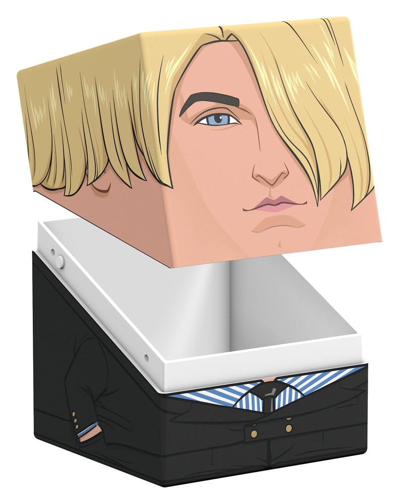 Ultimate Guard: Deckbox Squaroes One Piece Live Action - Sanji OP003 Kopf, Kopfporträt, Illustration, Koffer, Anzug