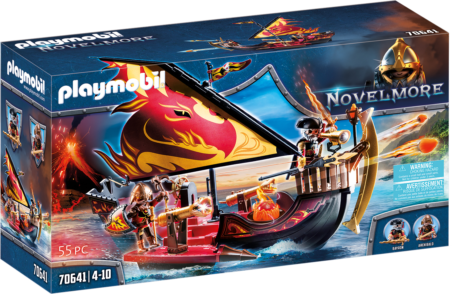 Playmobil: Novelmore - Burnham Raiders Feuerschiff