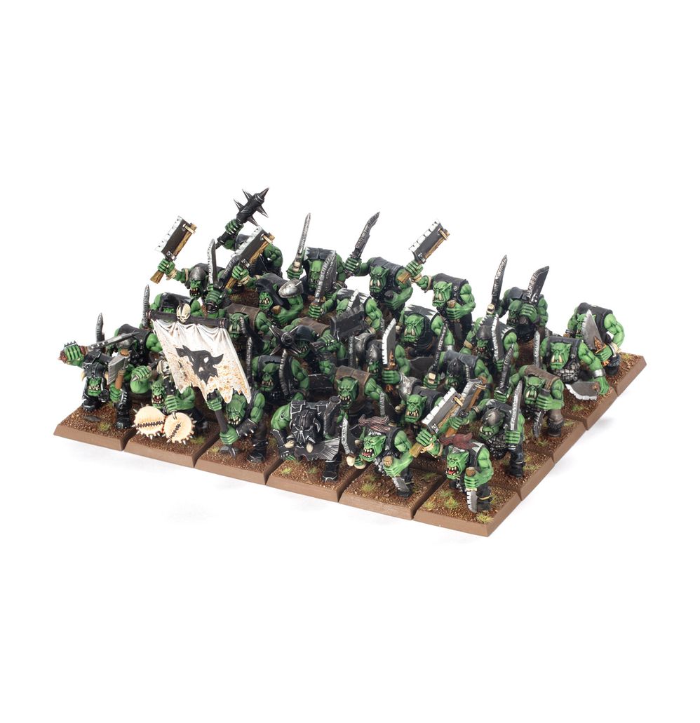 Warhammer: The Old World Orc & Goblin Tribes - Orc Mobs