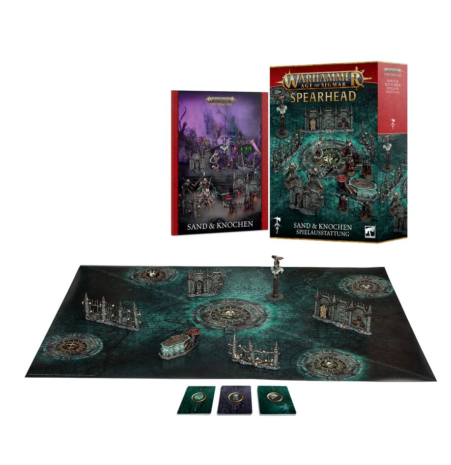 Age of Sigmar: Sand and Bone Gaming Pack dt.