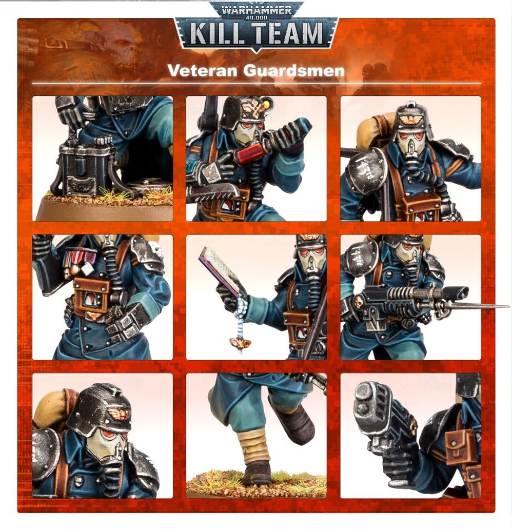 Warhammer 40K: Kill Team - Deathkorps Veteranen Warhammer 40K: Kill Team - Deathkorps Veteranen