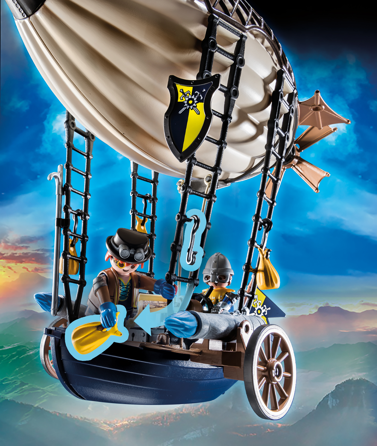 Playmobil: Novelmore - Darios Zeppelin