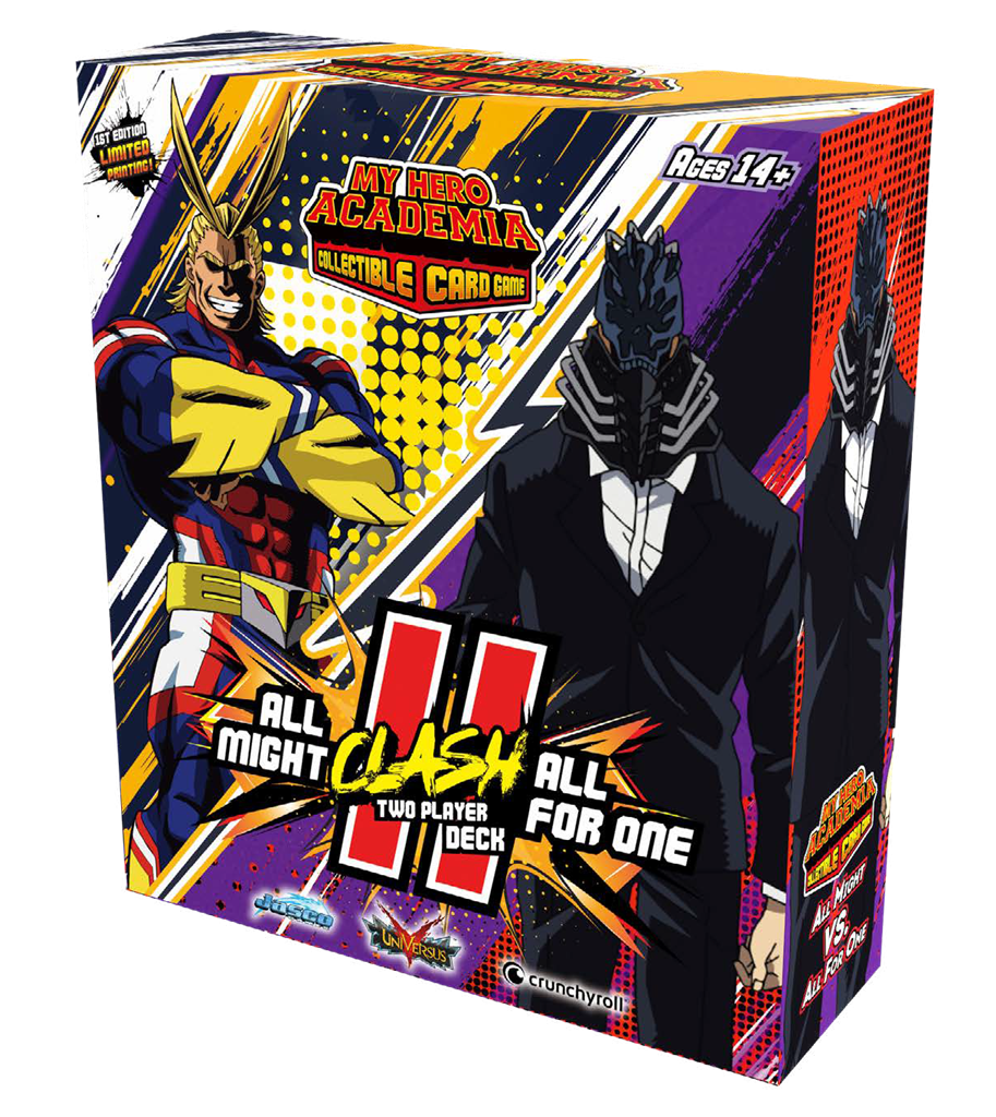 My Hero Academia CCG: Rival Decks All Might vs. All For One