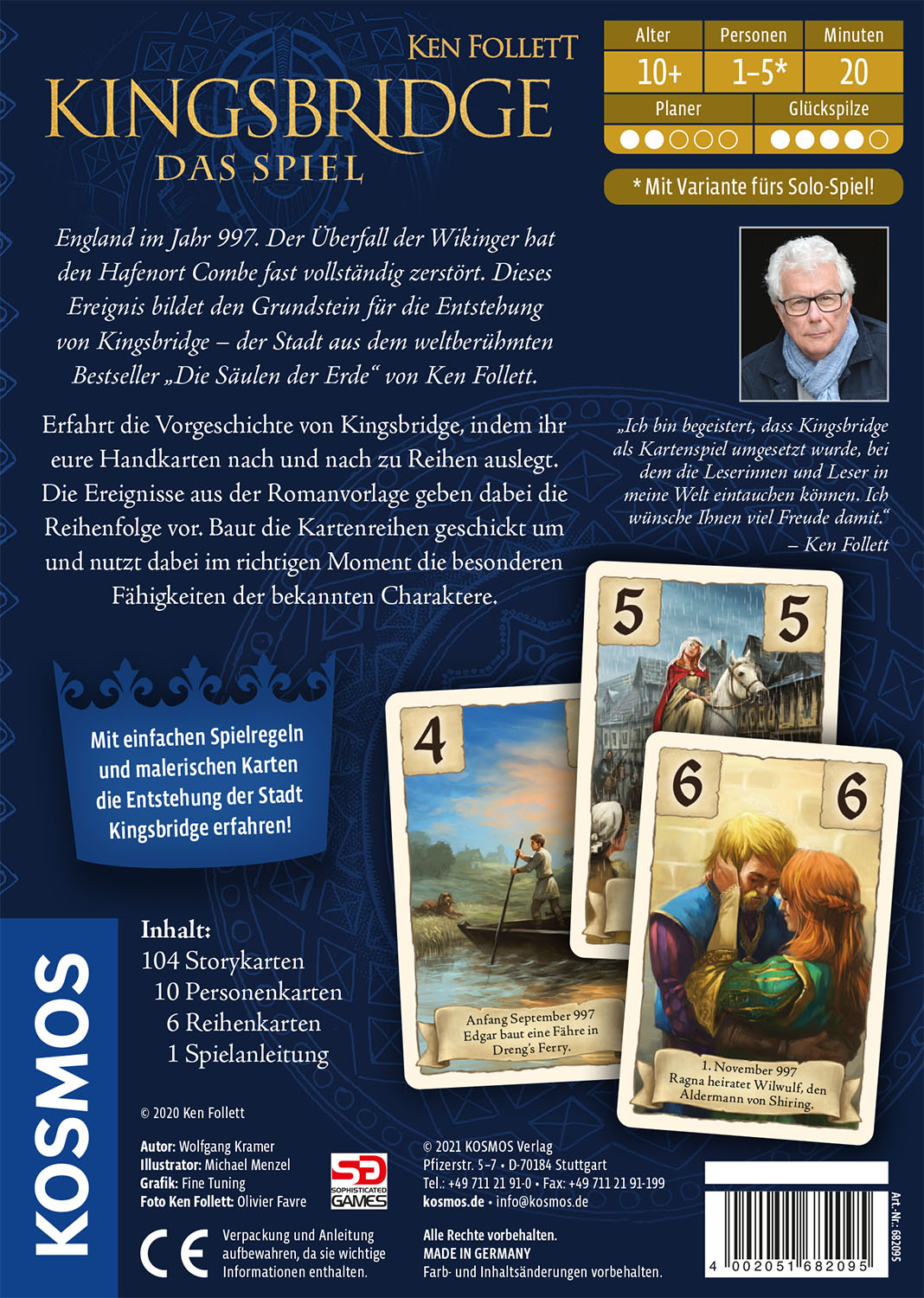 Ken Follett - Kingsbridge Das Spiel Ken Follett - Kingsbridge Das Spiel