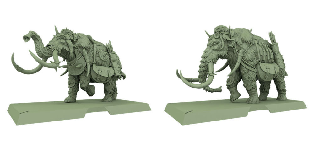 Song of Ice & Fire: Miniaturenspiel - War Mammoths Erweiterung dt.