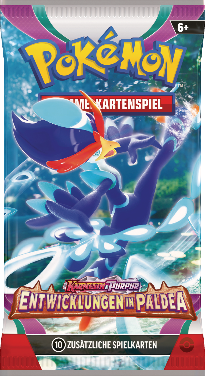 Pokémon CCG dt.: Karmesin & Purpur Entwicklungen in Paldea Display (KP02)