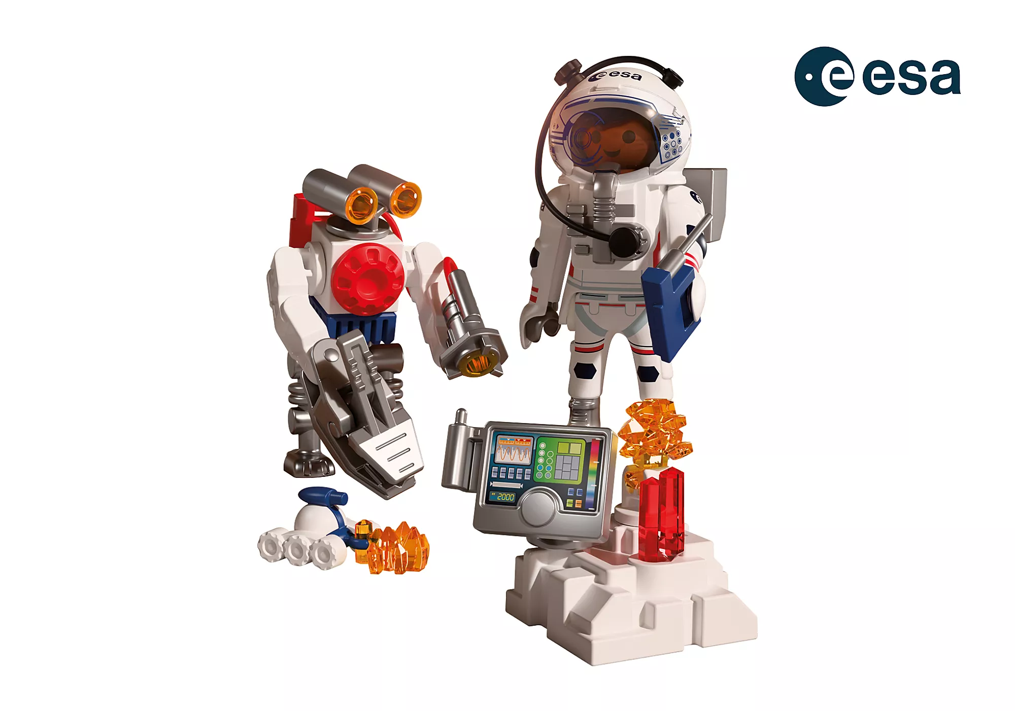 Playmobil: ESA - Astronaut mit Roboter Playmobil: ESA - Astronaut mit Roboter