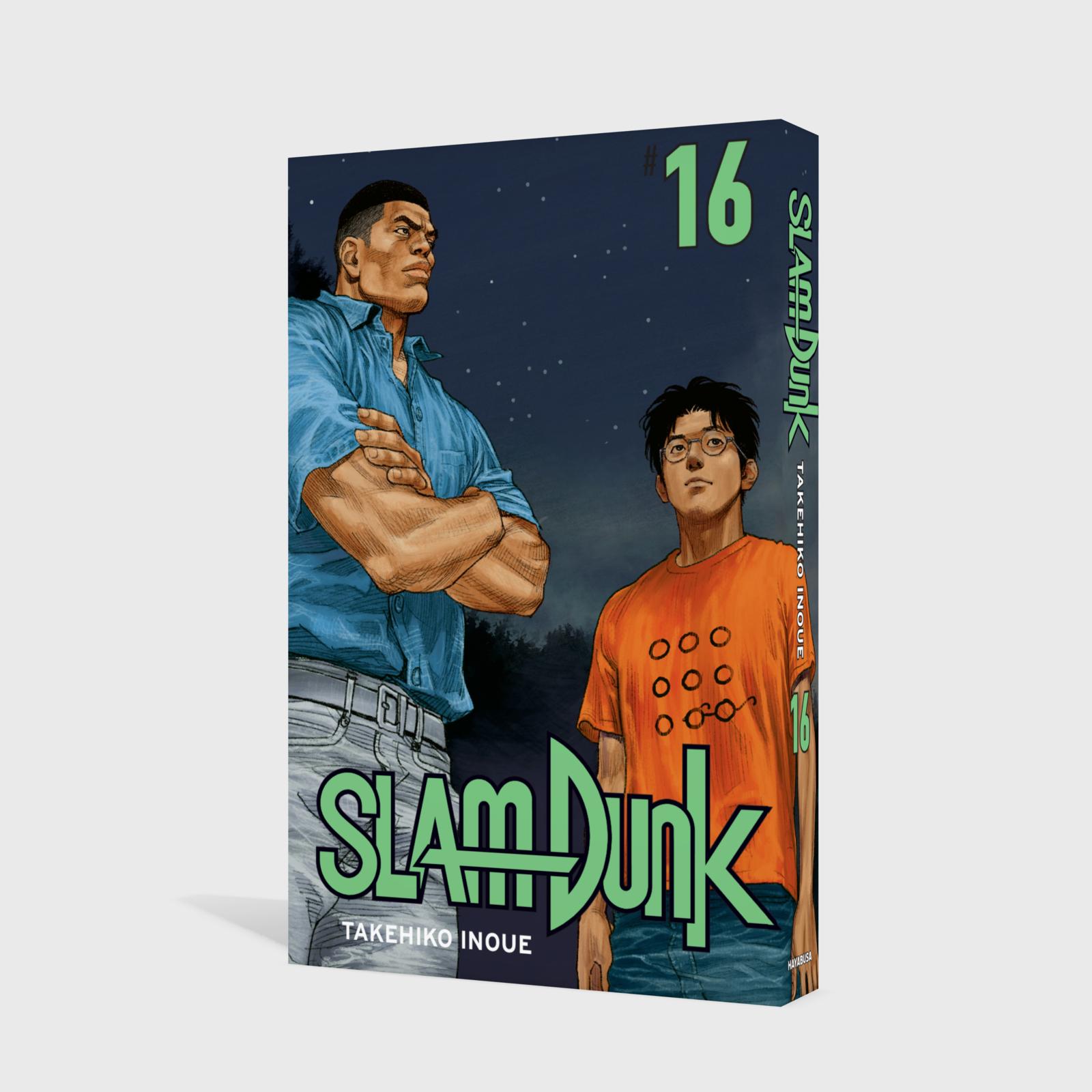 Slam Dunk Bd.16 Comic, Graphic novel, Graphic tale, Two characters, Orange shirt