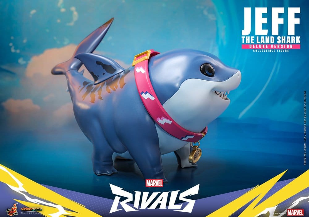 Marvel Rivals AF: Jeff the Land Shark Masterpiece Series 11cm Schleichfigur, Hai?, Rivals, Shark?, Figur