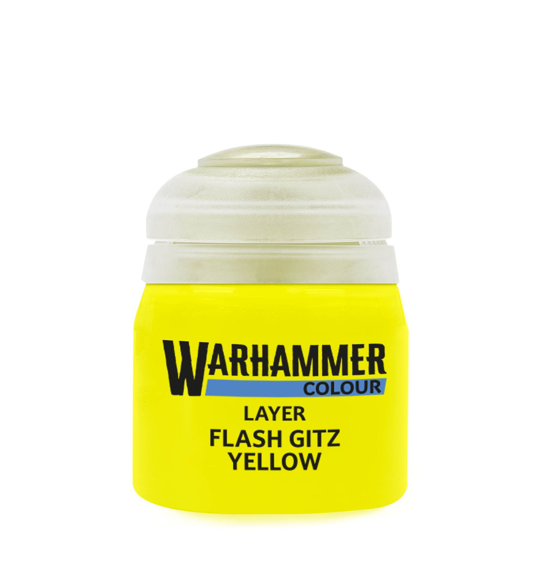 GW Farben: Flash Gitz Yellow (Layer) Gelb, Farbartikel, Warhammer Farbe?, Acrylfarbe, Layer Farbe