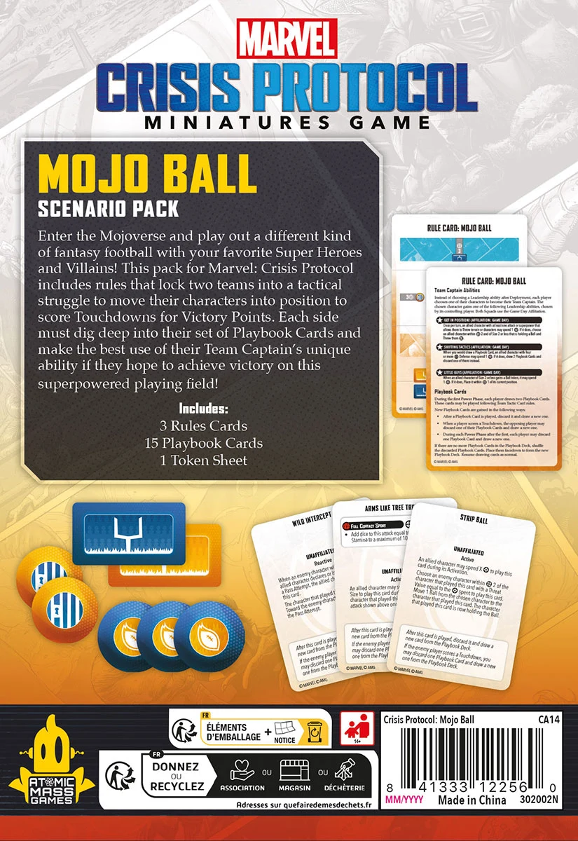 Marvel Crisis Protocol: Mojo Ball Scenario Pack