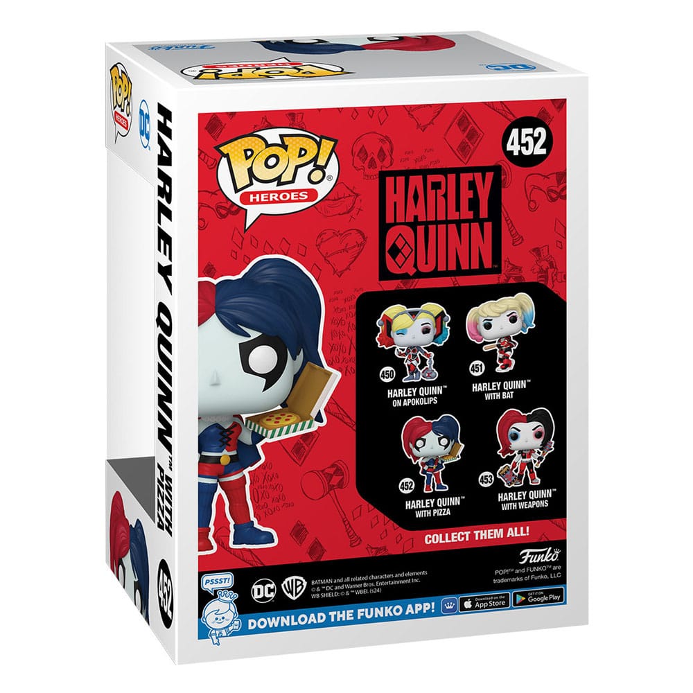 Batman: POP Harley Quinn with Pizza (452)