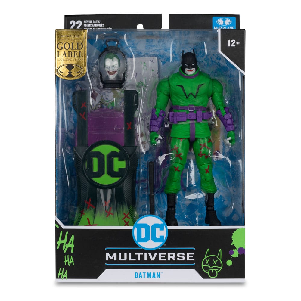 DC Multiverse AF: Batman Jokerized (Last Knight on Earth) Gold Label 18cm