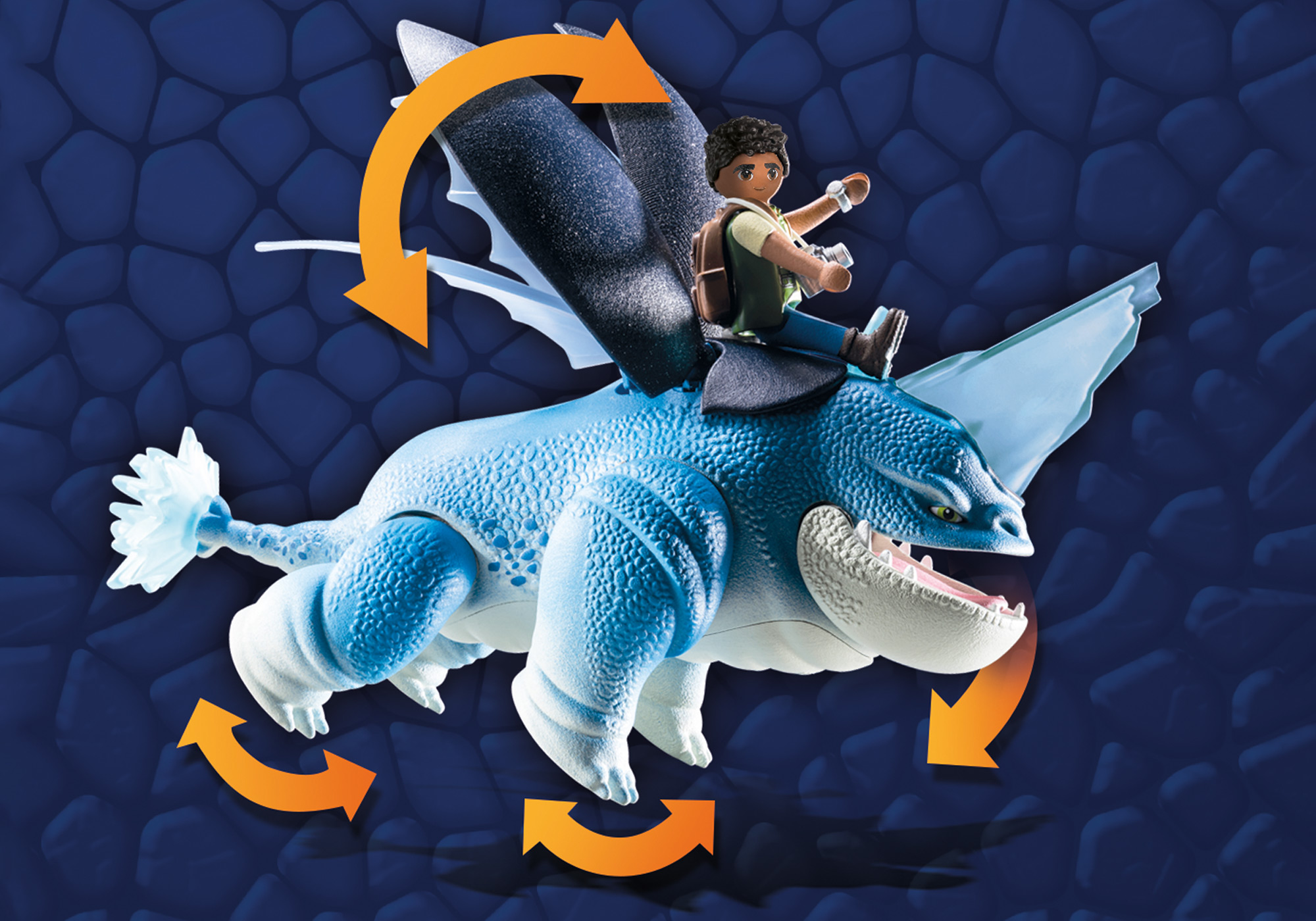 Playmobil: Dragons - Nine Realms Plowhorn & D'Angelo