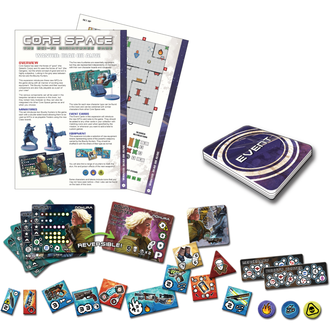 Battle Systems: Core Space - Wanted Dead or Alive Battle Systems: Core Space - Wanted Dead or Alive