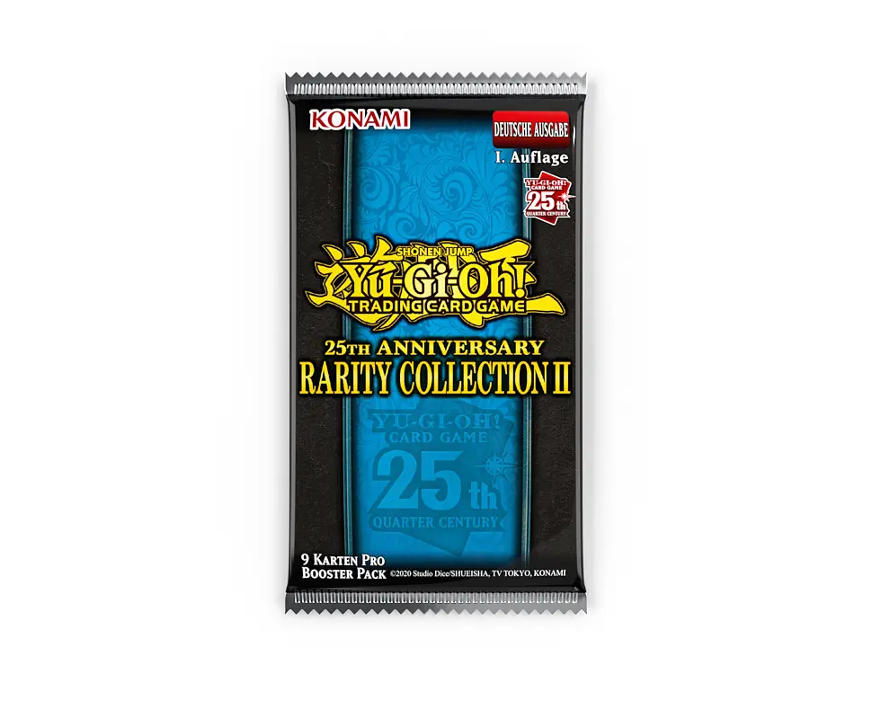 Yu-Gi-Oh! CCG dt.: 25th Anniversary Rarity Collection II Boosterpack Yu-Gi-Oh! CCG dt.: 25th Anniversary Rarity Collection II Boosterpack
