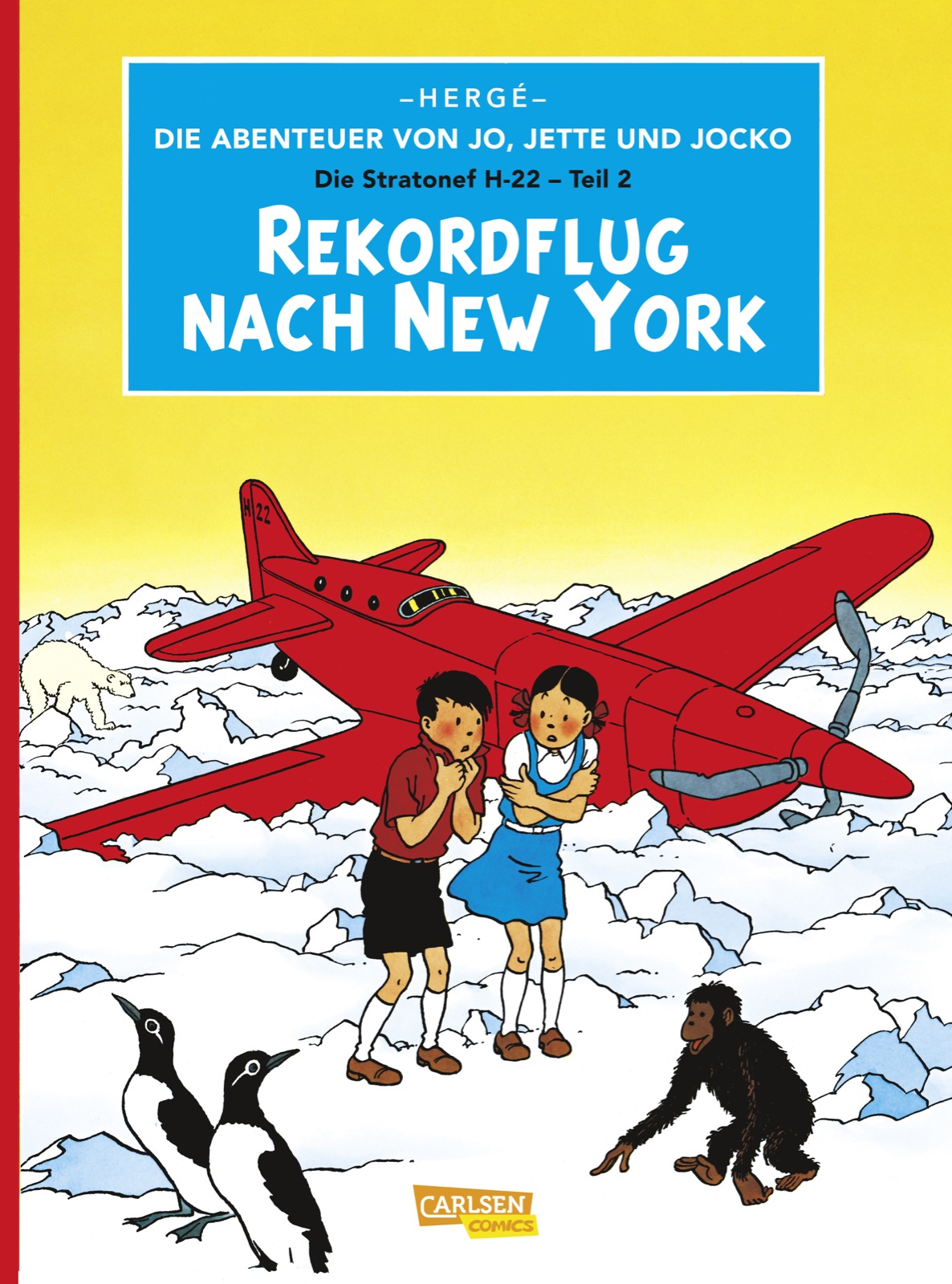 Abenteuer von Jo, Jette und Jocko Bd.4: Rekordflug nach New York
