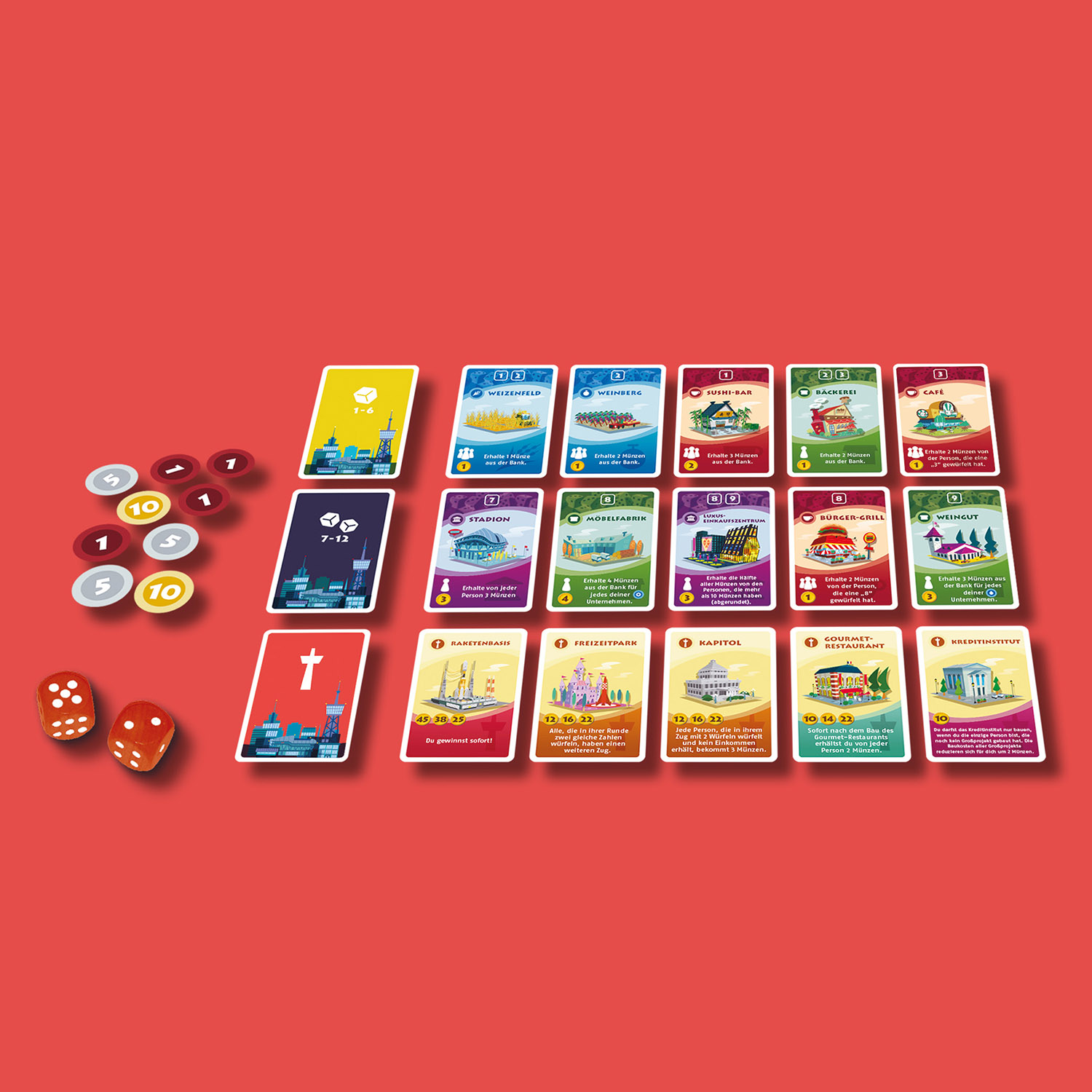 Machi Koro Die neue Stadt Machi Koro Die neue Stadt