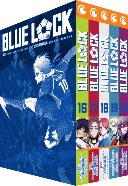 Blue Lock Bd.16-20/Schuber