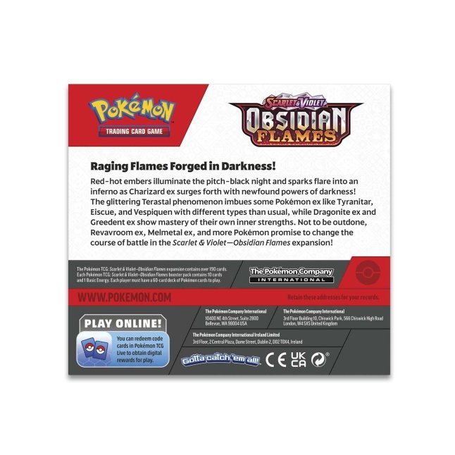 Pokémon CCG dt.: Karmesin & Purpur Obsidian Flammen Display (KP03)