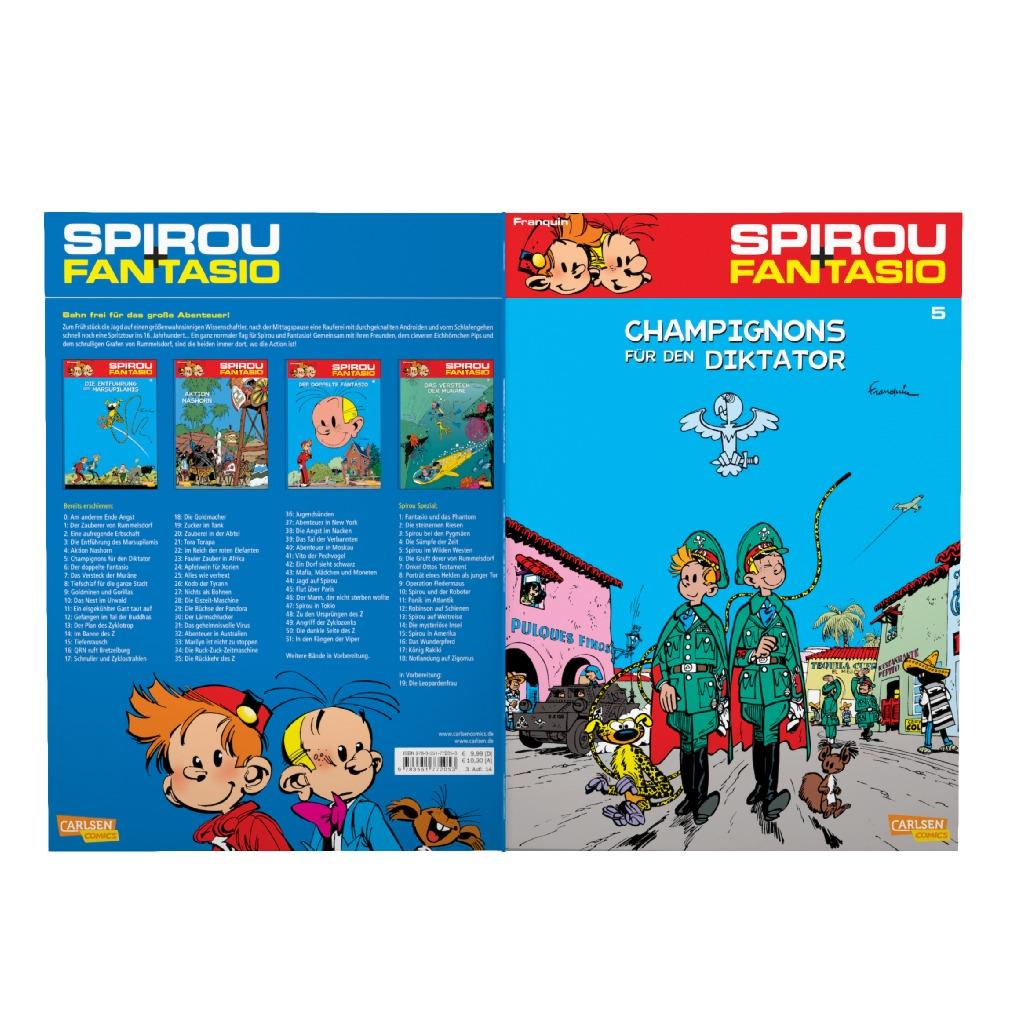 Spirou & Fantasio Bd.5: Champignons für den Diktator (Neuausgabe)