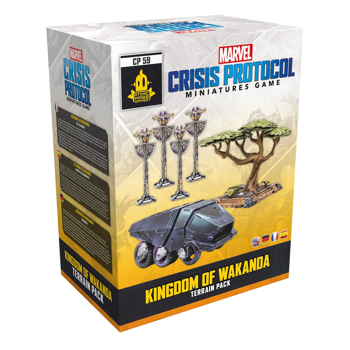 Marvel Crisis Protocol: Kingdom of Wakanda Terrain Pack Marvel Crisis Protocol: Kingdom of Wakanda Terrain Pack
